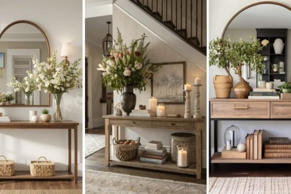 15 Easy Entryway Table Decor Ideas You Will Love