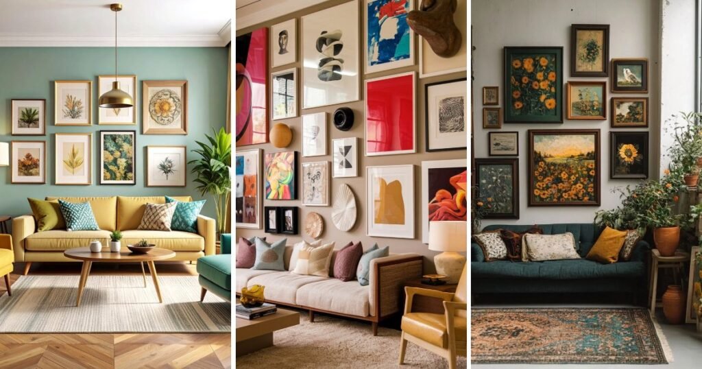 12 Top Modern Gallery Wall Ideas Living Room on a Budget