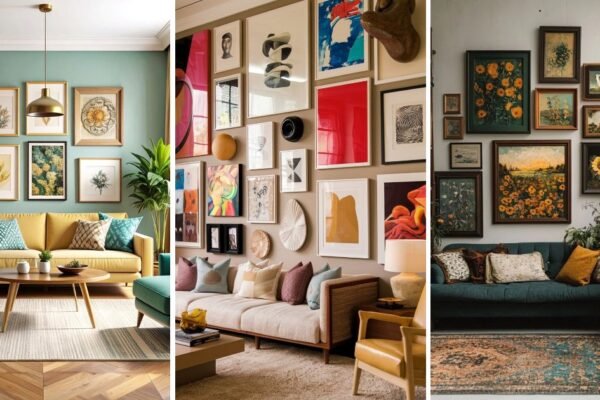 12 Top Modern Gallery Wall Ideas Living Room on a Budget