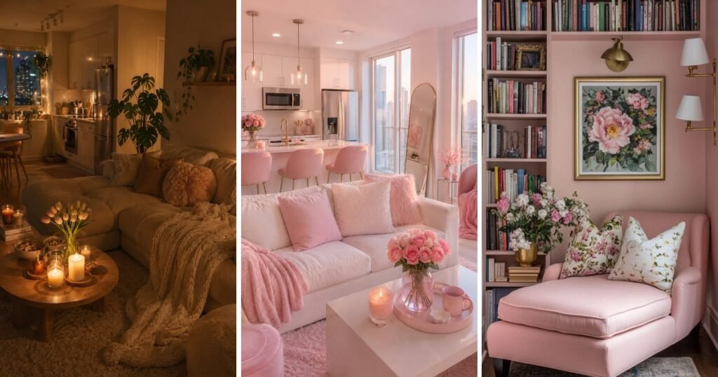 15 Easy Girly Apartment Decor For Small Spaces You Will Love