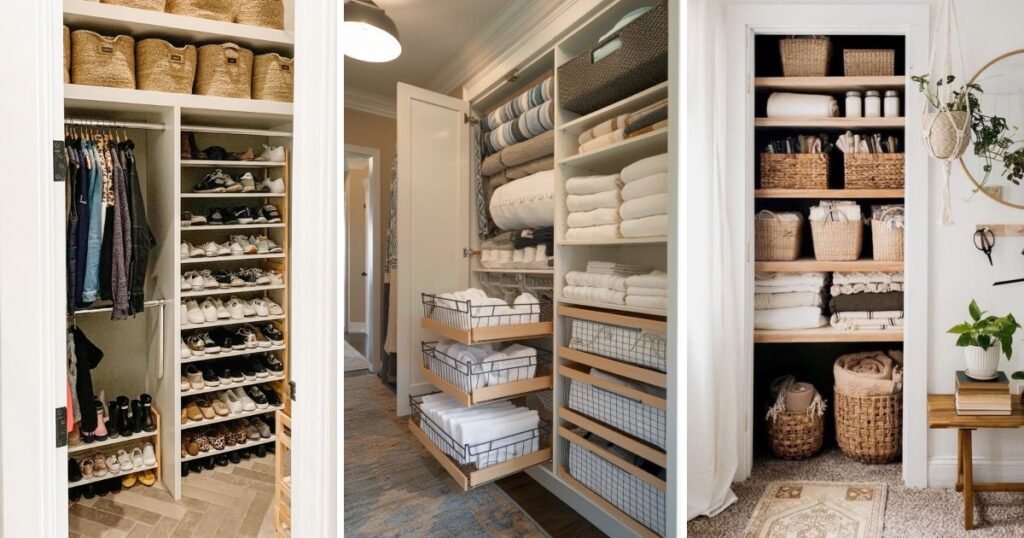 15 Easy Hall Closet Organization For Small Spaces to Try