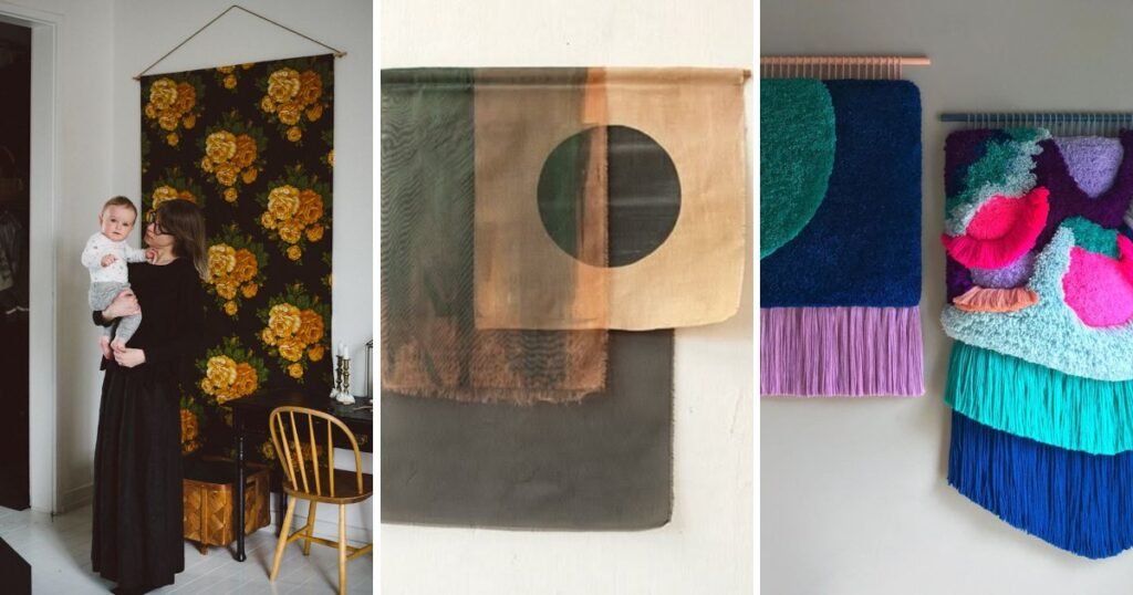 10 Fun Fabric Wall Decor For Small Spaces That Feel Cozy