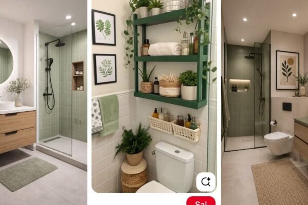 12 Top Green Bathroom Decor For Small Spaces on a Budget