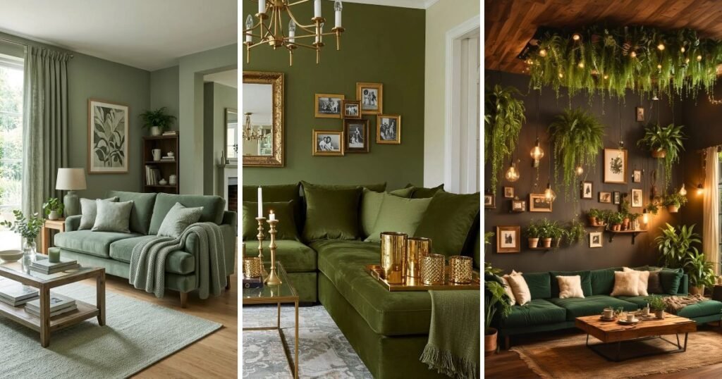 12 Top Green Living Room Decor Ideas on a Budget