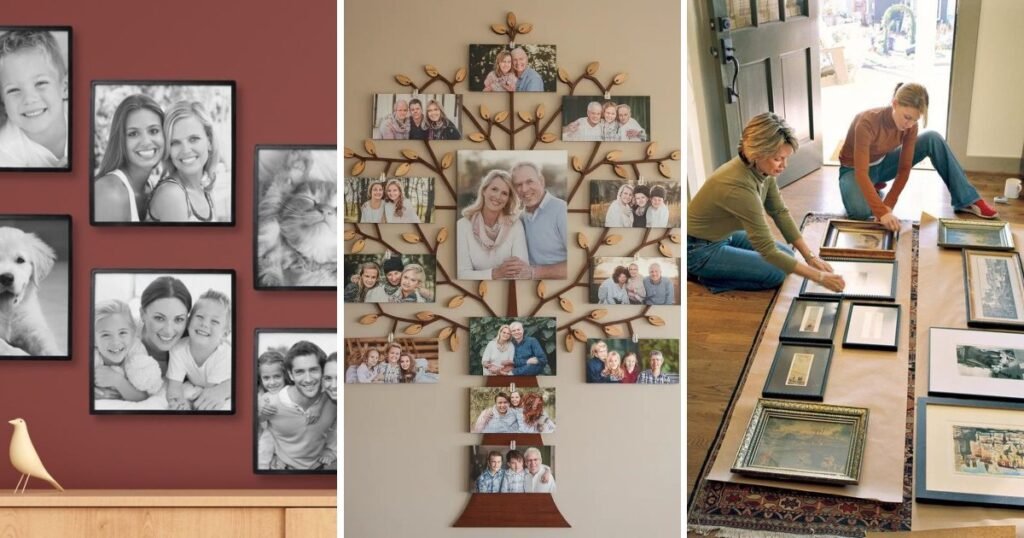 12 Top Family Photos Wall Decor Ideas on a Budget
