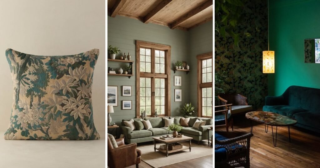 25 Cool Modern Green Living Room Decor for Any Home