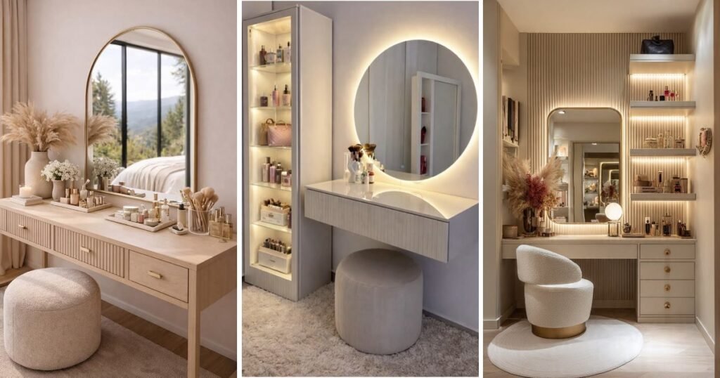 25 Cool Dressing Table Ideas Bedroom Modern For Small to Try