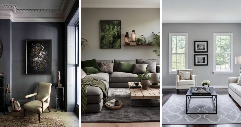 15 Easy Modern Grey Living Room Ideas Color Schemes to Try