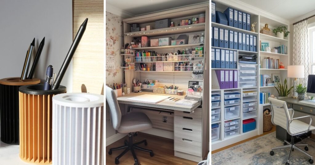 10 Fun Home Office Organization Ideas That Feel Cozy