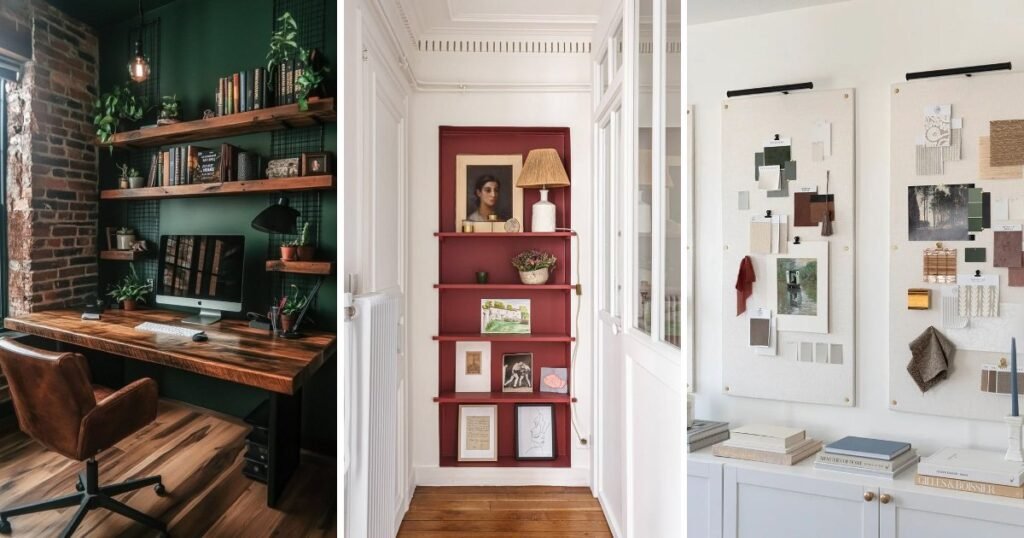 12 Top Home Office Wall Decor For Small Spaces on a Budget