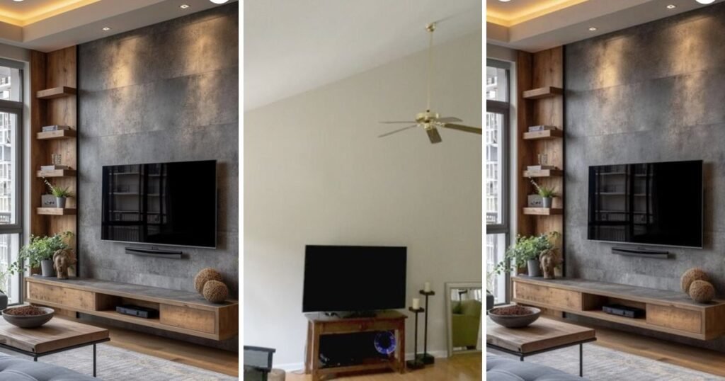 20 Best Modern Large TV Wall Ideas Living Room to Try