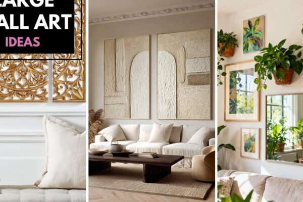 15 Easy Large Wall Decor Living Room Ideas You Will Love