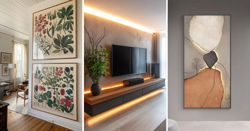 20 Best Modern Large Wall Decor Living Room to Try