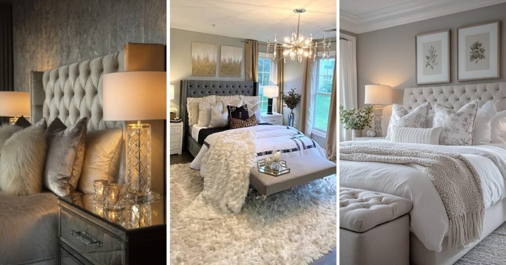 10 Fun Modern Glam Bedroom Decor That Feel Cozy