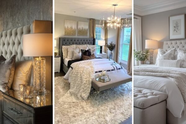 10 Fun Modern Glam Bedroom Decor That Feel Cozy