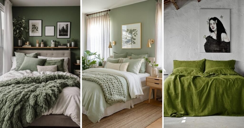 25 Cool Green Bedroom Decor Ideas for Any Home