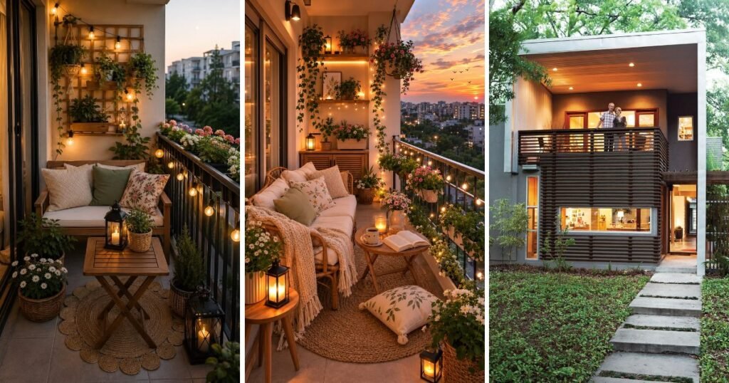 20 Best House Balcony Design For Small Spaces to Try