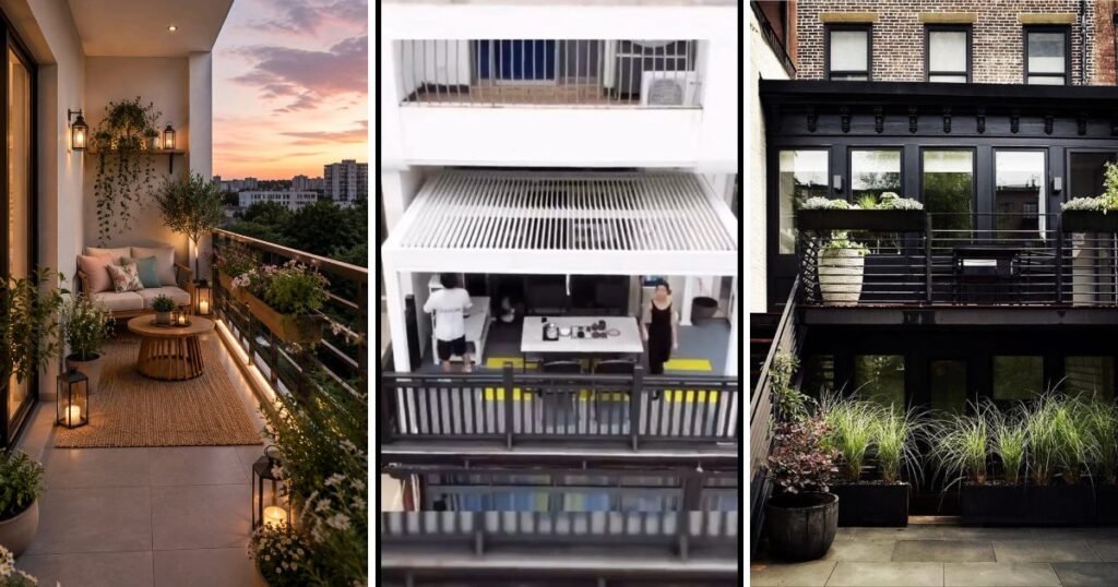 10 Fun House Balcony Design Ideas That Feel Cozy