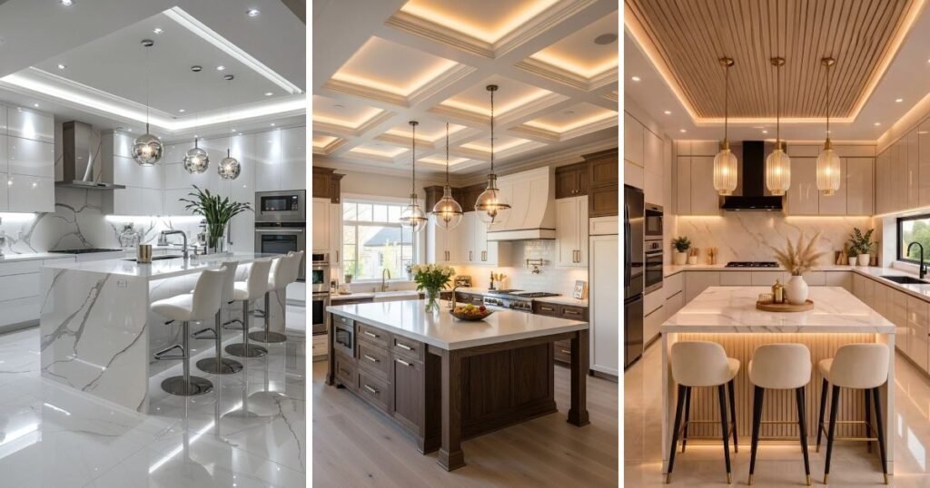 25 Cool Modern Kitchen Ceiling Ideas Modern for Any Home