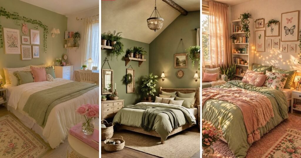 25 Cool Green Room Ideas Bedroom For Small Spaces to Try