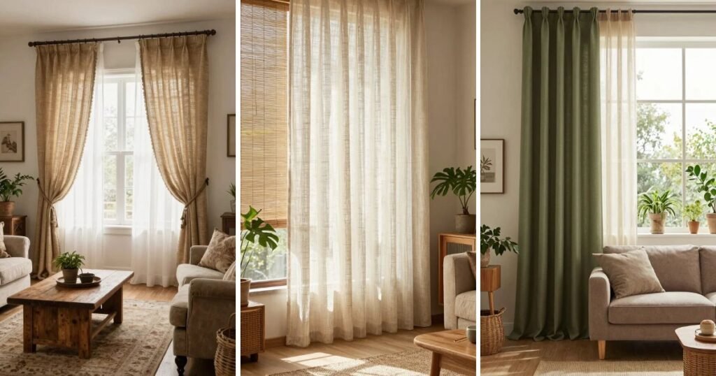 15 Easy Living Room Decor Curtains Ideas You Will Love