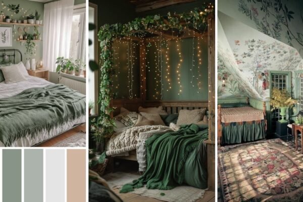 12 Top Modern Green Room Ideas Bedroom on a Budget