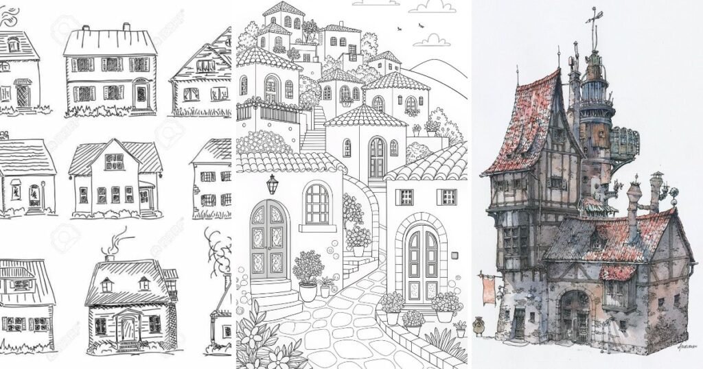 10 Fun House Design Drawing For Small Spaces That Feel Cozy