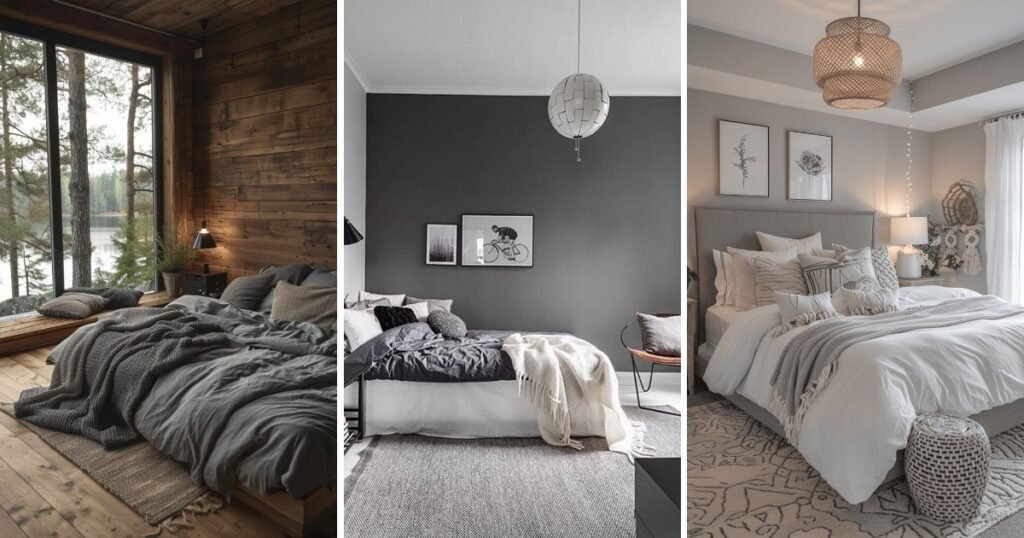 15 Easy Grey Bedroom Decor For Small Spaces You Will Love