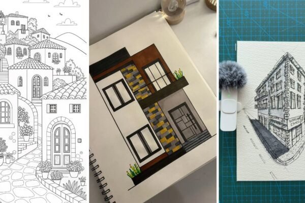 25 Cool Modern House Design Drawing for Any Home