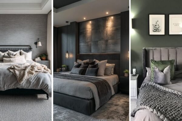 10 Fun Modern Grey Bedroom Decor That Feel Cozy