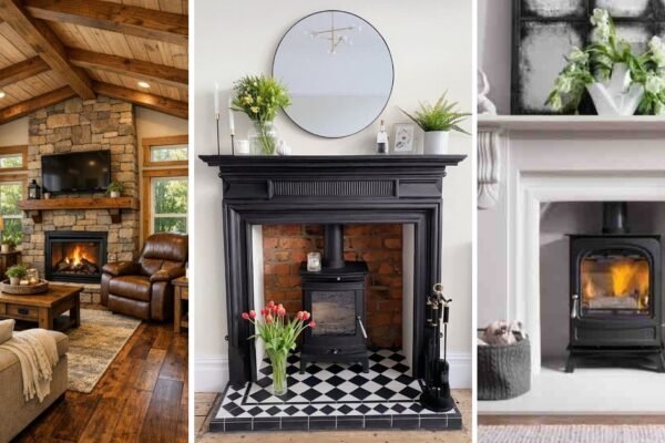 12 Top Modern Living Room Decor Fireplace on a Budget
