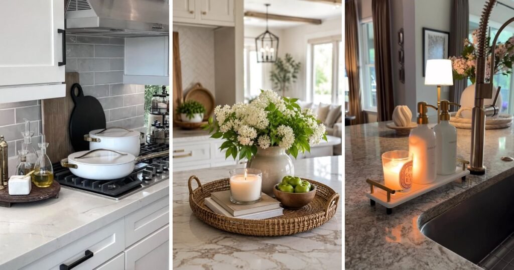 15 Easy Modern Kitchen Countertop Decor You Will Love
