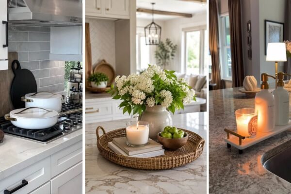 15 Easy Modern Kitchen Countertop Decor You Will Love