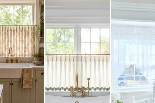 15 Easy Kitchen Curtain Ideas Above Sink For Small to Try