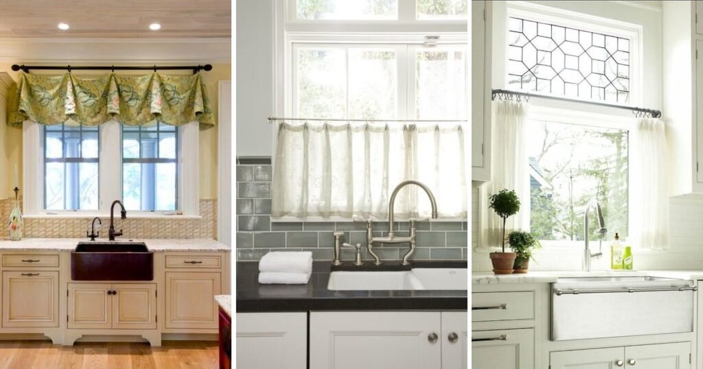 10 Fun Modern Kitchen Curtain Ideas Above Sink to Try