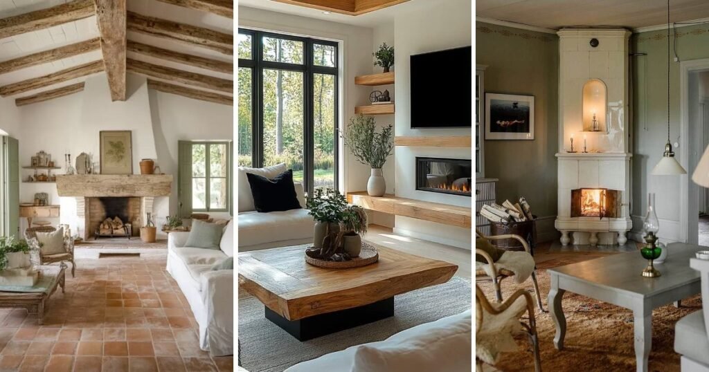 10 Fun Living Room Ideas With Fireplace Ideas That Feel Cozy