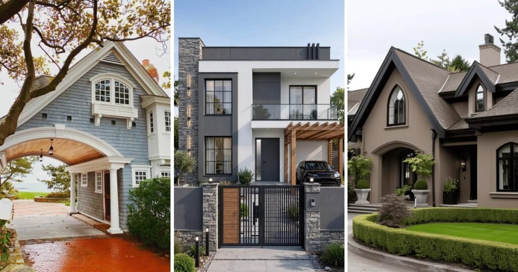 25 Cool Modern House Front Design for Any Home