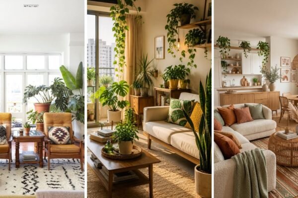 15 Easy Modern Living Room Plants Decor You Will Love