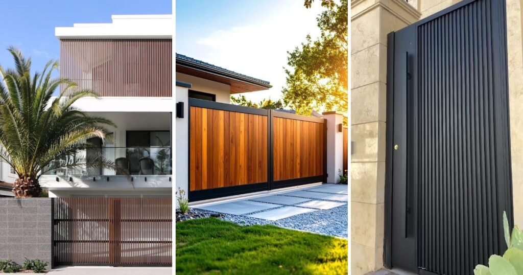25 Cool House Gate Design For Small Spaces for Any Home