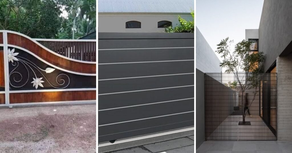 12 Top Modern House Gate Design on a Budget