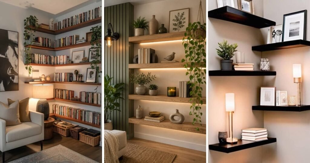 10 Fun Modern Living Room Shelf Decor That Feel Cozy