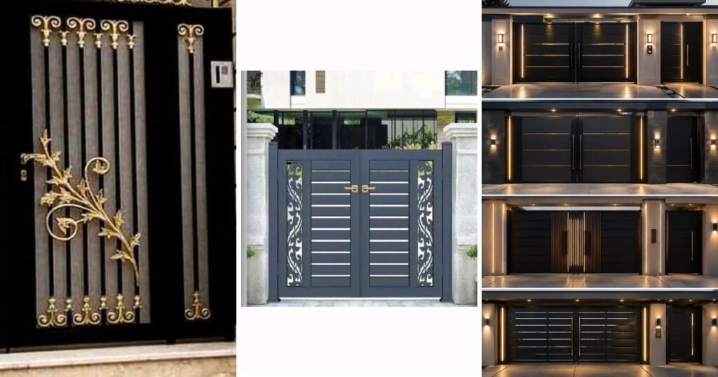 25 Cool House Main Gates Design Ideas for Any Home