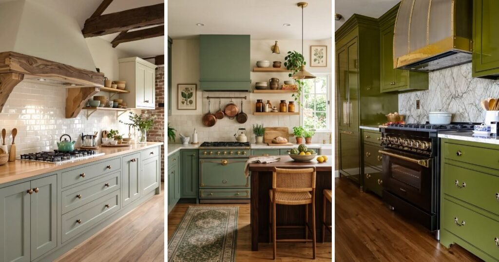 25 Cool Kitchen Ideas Green For Small Spaces for Any Home
