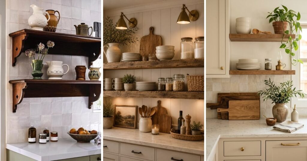 15 Easy Kitchen Open Shelf Styling Ideas You Will Love