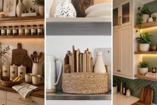 25 Cool Modern Kitchen Shelf Styling for Any Home
