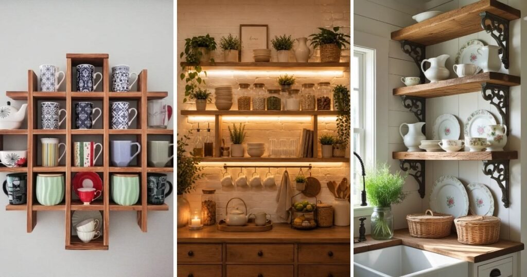 25 Cool Kitchen Shelf Decor For Small Spaces for Any Home