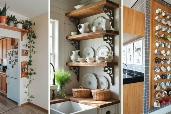 12 Top Modern Kitchen Shelf Decor on a Budget