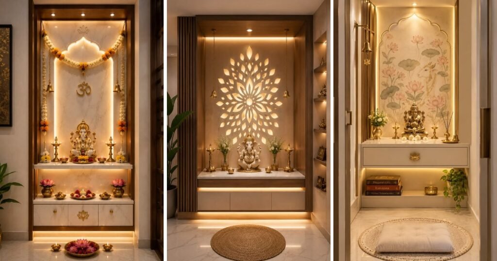 25 Cool Mandir Ideas For Small Space Ideas for Any Home