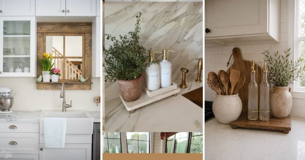 10 Fun Kitchen Sink Decor For Small Spaces That Feel Cozy