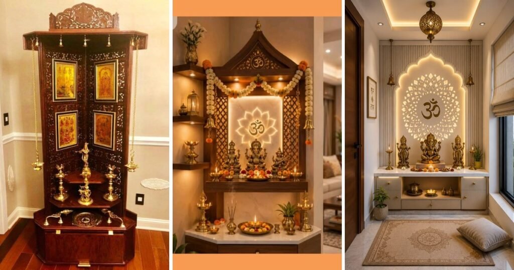 15 Easy Mandir Ideas For Small Space On A Budget to Try